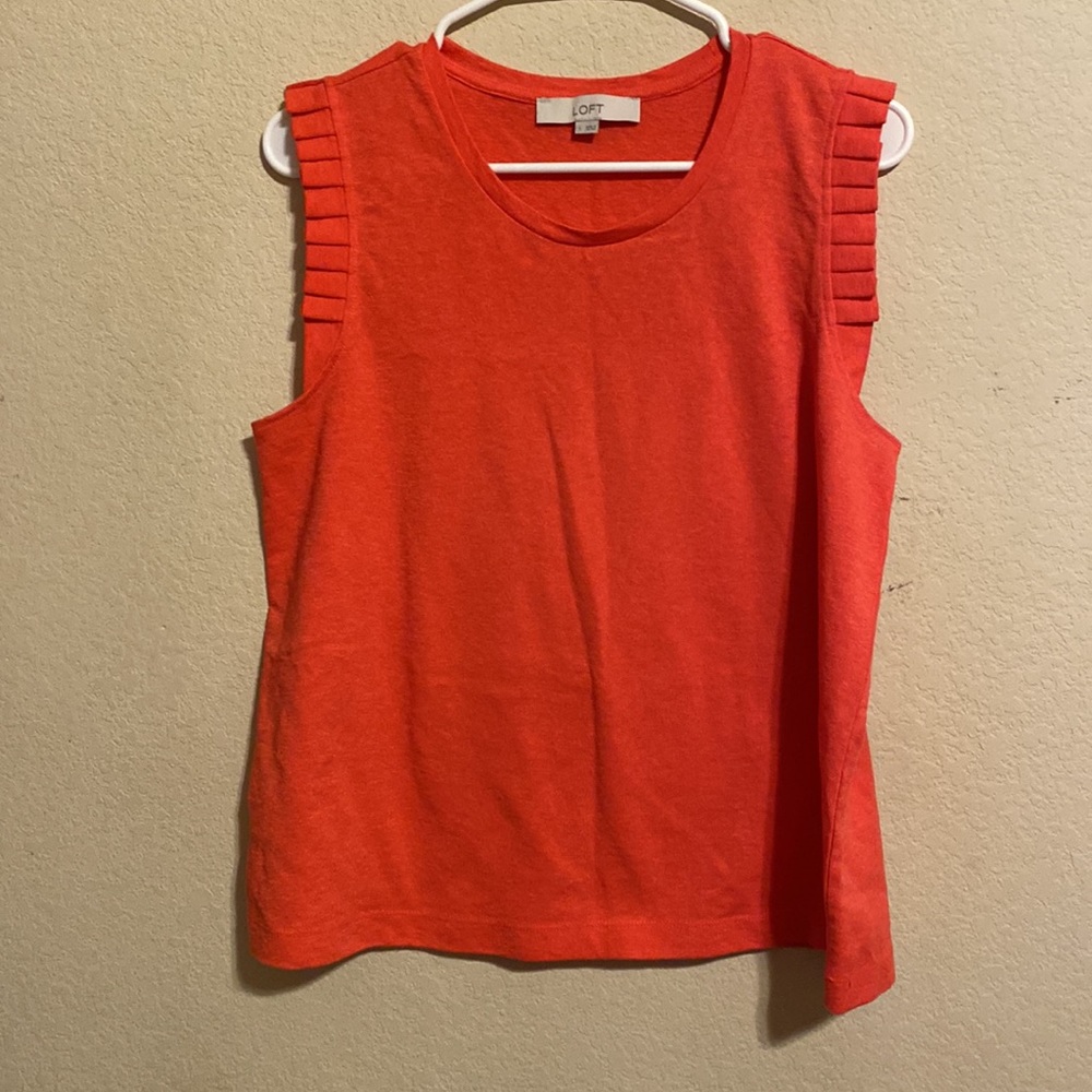 Ann TaylorTop w/Ruffle Detail